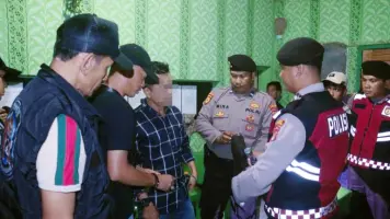 Ops Pekat Krakatau, Razia Caffe Karaoke Palas Sukaraja, Dua Warga Dibekuk Polisi